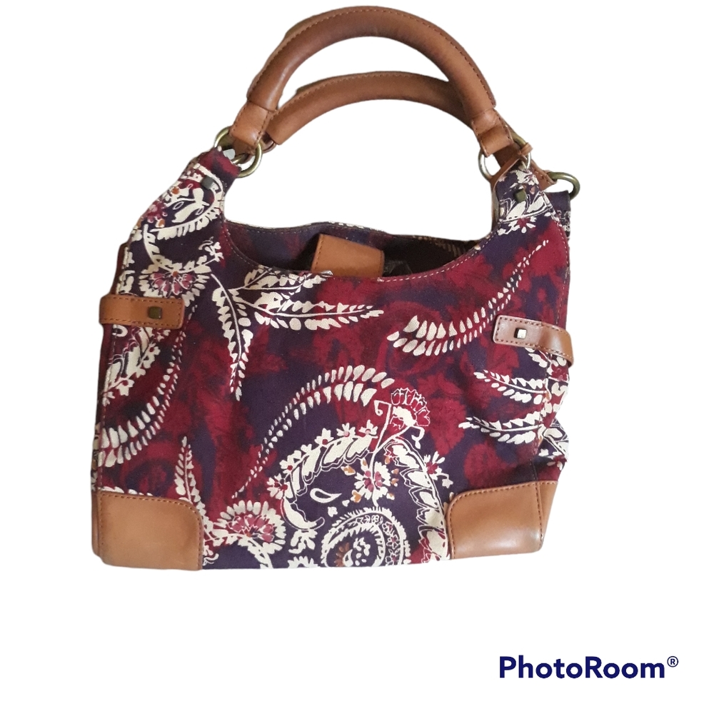 Talbots floral handbag